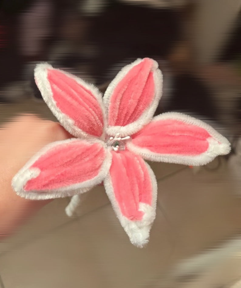 Fleur de lys faites mains